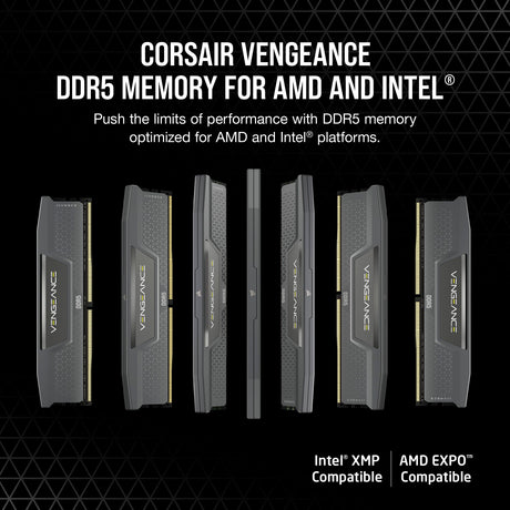 CORSAIR RAM VENGEANCE DDR5 16GB FOR PC-Non-ECC U-DIMM (1x16GB) 6000MHz CL36 (CMK5X16G3E60Z36A2-CN) - S-Tech