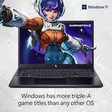 Acer Nitro V 15.6" Gaming Laptop - Obsidian Black; Intel Core i5 13th Gen 13420H 1.5GHz; NVIDIA GeForce RTX 3050 6GB GDDR6; 16GB DDR5 RAM; 512GB SSD