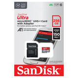SANDISK ULTRA MICRO SD 256 GB SPEED UPTO 100/MB