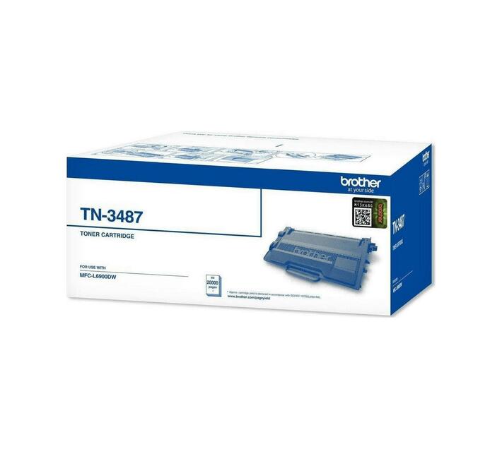 Brother Toner Original Black TN-3487 HL-L6200/6400/5755/6900
