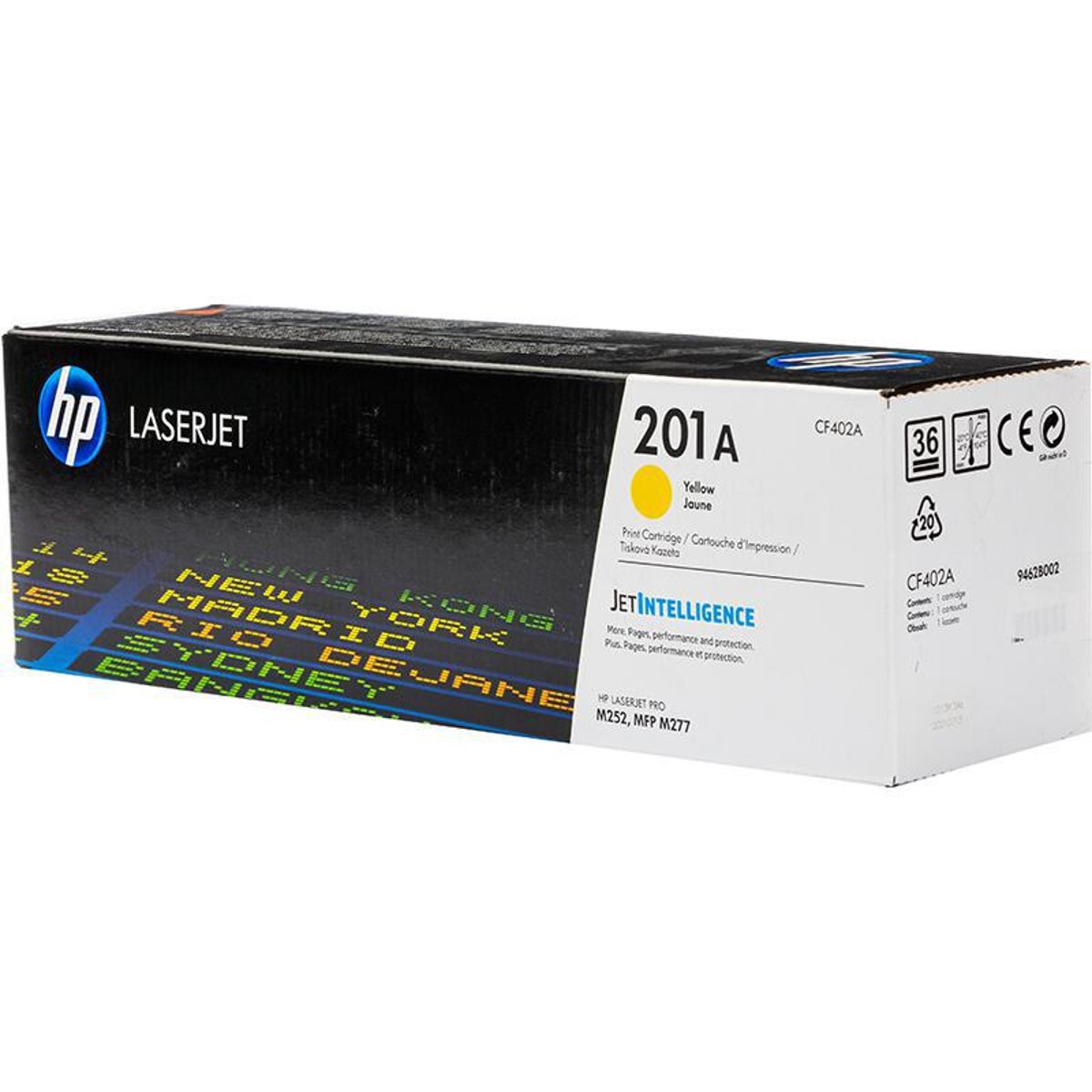 HP Toner Original 201A/CF402A Yellow M252/M277