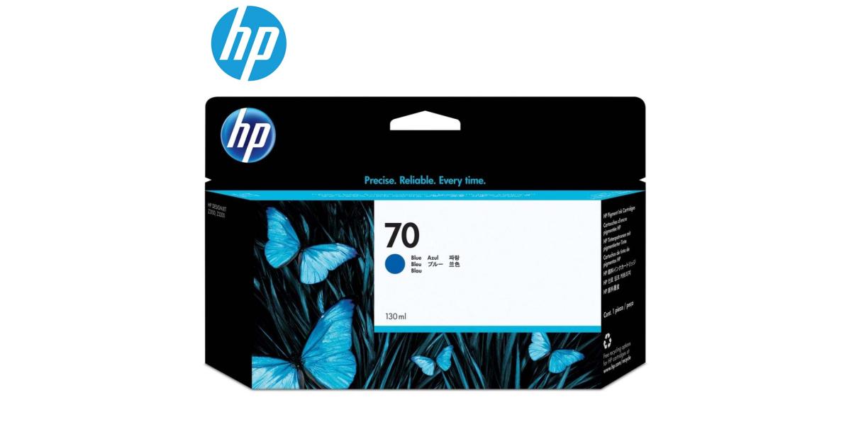 حبر HP الأصلي باللون الأزرق 70/C9458A