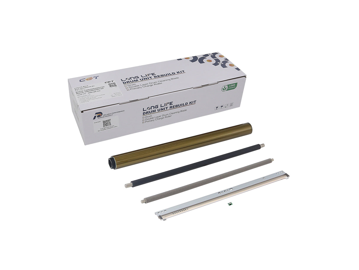 Konica Minolta Drum Unit Rebuild Kit-Black DR-618K-Kit CET501020U-450i/550i/650i/750i/451i/551i/651i/751i/C450i/C550i/C650i/C750i/C451i/C551i/C651i/C751i/MF-459/MF-559/MF-659