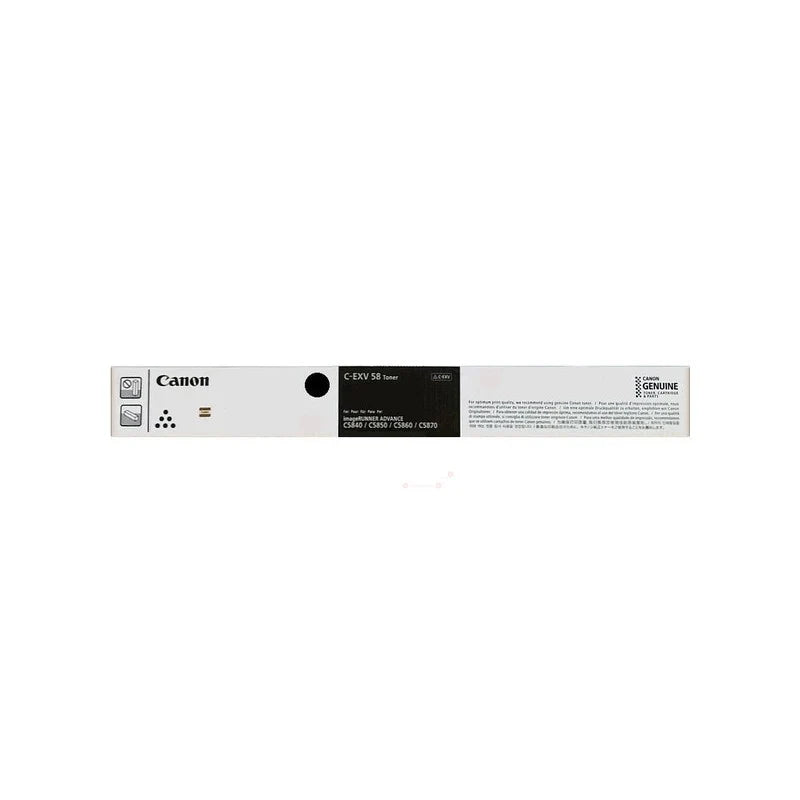 حبر كانون الأصلي باللون الأسود C-EXV-58 DXC5840/5850/5860/5870
