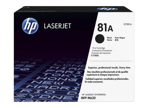 HP Toner Original Black 81A/CF281A M630 - S-Tech