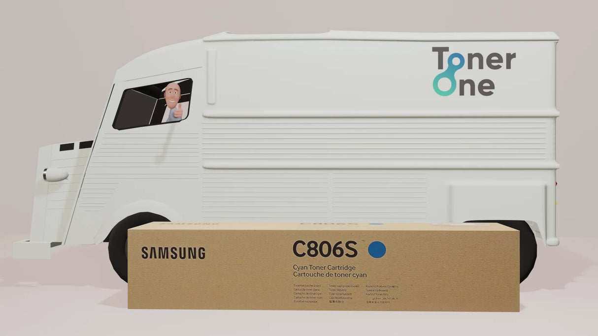 حبر سامسونج الأصلي السماوي CLT-C806S 7600/7500/7400