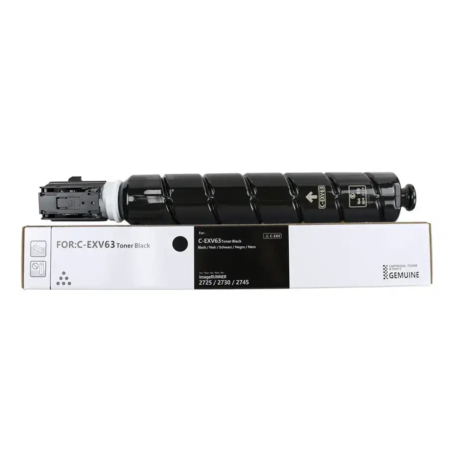 حبر كانون الأصلي باللون الأسود C-EXV-63 IR-2725/IR-2730/IR-2745