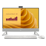 Dell Pc All-in-One 24" FHD Touch | Intel Core 7-150U | 16GB RAM, 1TB SSD, Intel Graphics,Windows 11 Pro | Wireless Arabic/English Keyboard | White