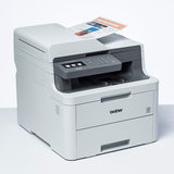 طابعة Brother جديدة باللون الأسود DCP-L3551CDW