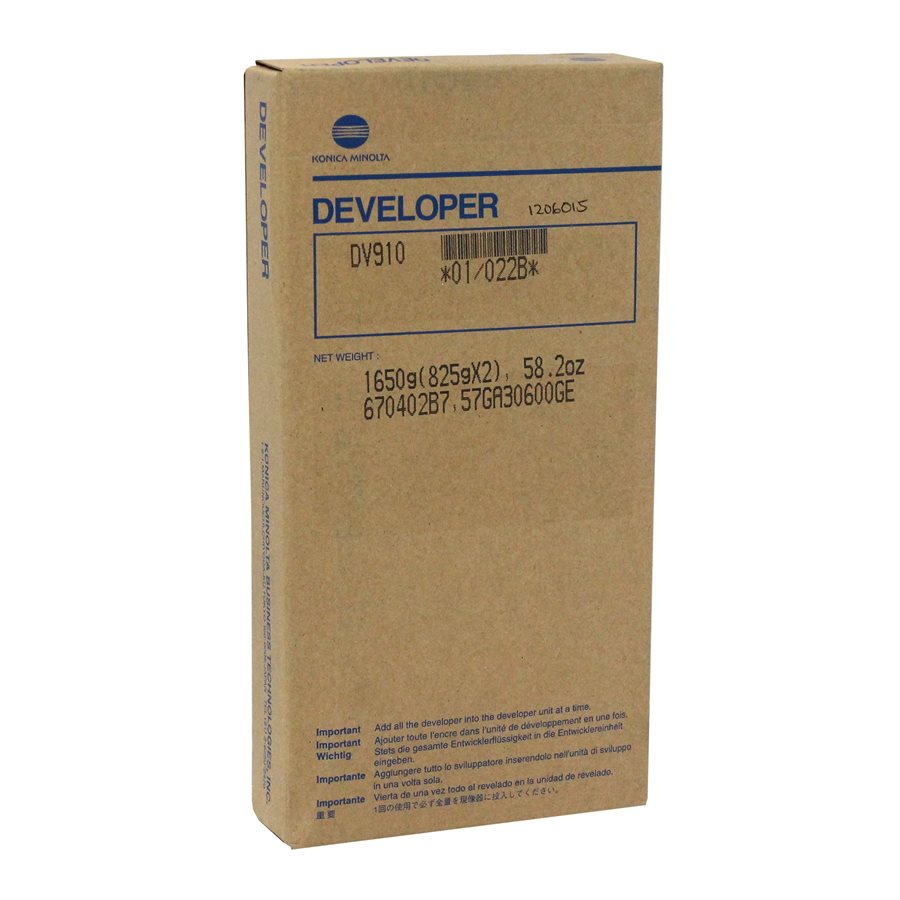 كونيكا مينولتا المطور الأصلي الأسود DV-910 BH-920/950/1050/1051