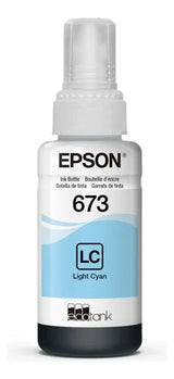 Epson Ink Original Light Cyan T673 L800/l805l810/l850/l1800 / C13T67354A