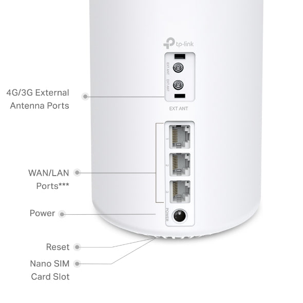 نظام TP-Link Deco X50-PoE (حزمة من 3 قطع) AX3000 لشبكة Wi-Fi 6 للمنزل بالكامل مع PoE
