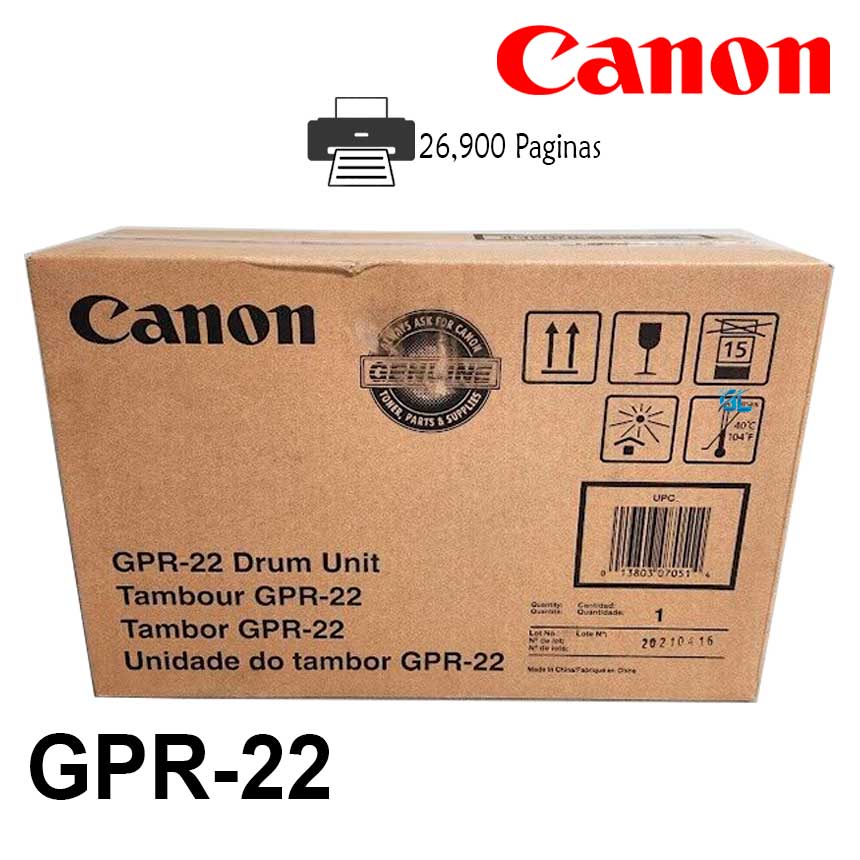 Canon Drum Unit Original Black GPR-22/C-EXV-18 IR-1018/1019/1020