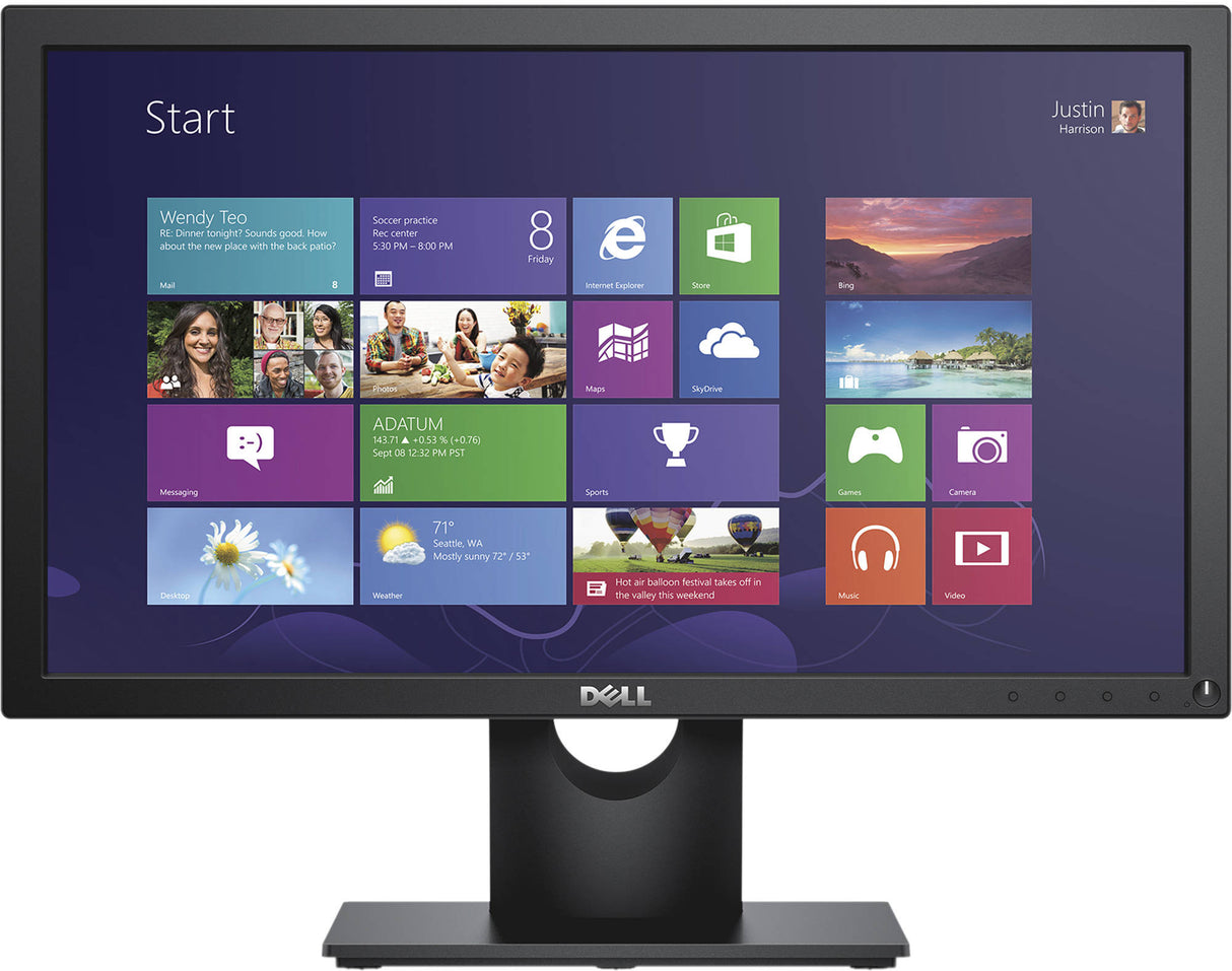 Dell Monitor 49.4CM / 19.5" Black E2016HV