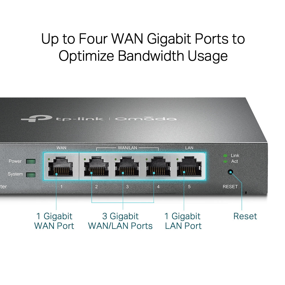 TP-Link ER7206 SafeStreamâ„¢ Gigabit Multi-WAN VPN Router