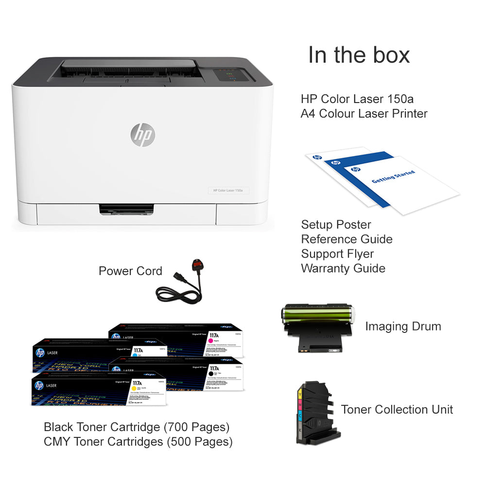 طابعة ليزر ملونة HP 150A/4ZB94A