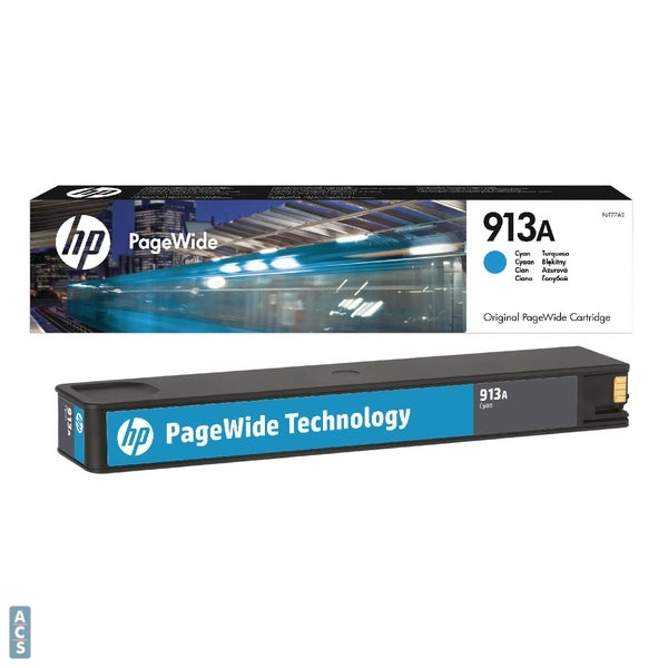 HP Ink Original Cyan 913A/F6T77AE PAGEWIDE