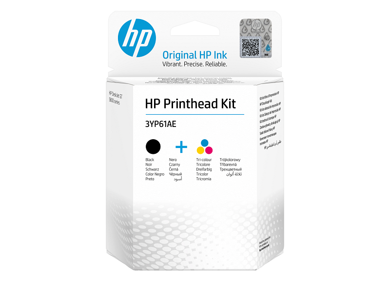 HP Printhead Black +Color 3YP61AE GT-TANK- - S-Tech