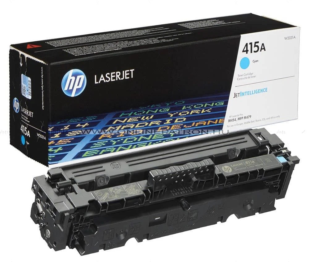 حبر HP الأصلي 415A/W2031A سماوي لطابعات M454/M479