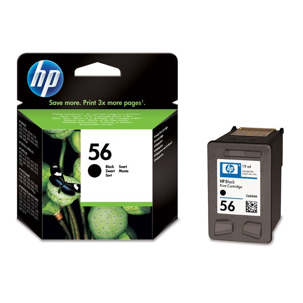 حبر HP الأصلي باللون الأسود 56/6656A