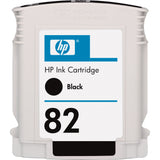 حبر HP الأصلي باللون الأسود 82/CH565A رقم 82