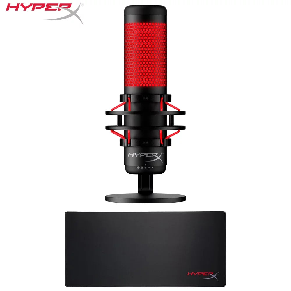 QuadCast HyperX : Condenser - Gaming USB ハイパーエックス USB