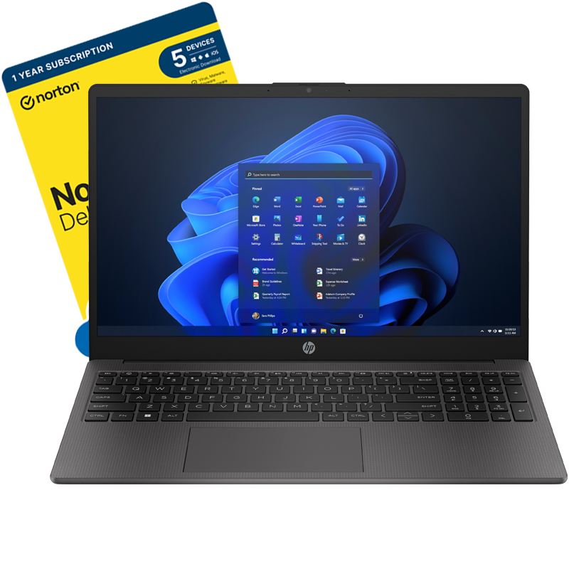 HP 255 G10 | AMD Ryzen 7 7730U | 15.6" FHD | 16GB DDR4 | 512GB SSD | Wi-Fi 6 & Bluetooth 5.3 | FreeDOS | Turbo Silver | 1-Year Warranty