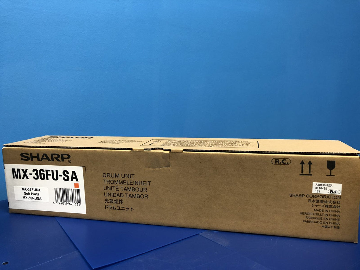 وحدة طبلة Sharp الأصلية باللون الأسود / السماوي / الأرجواني / الأصفر MX-36FU / NU MX-1810 / 2010DX-2000 / DX-2500