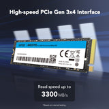 Lexar NM610 Pro 1TB M.2 2280 NVMe PCIe Gen3 x4 SSD