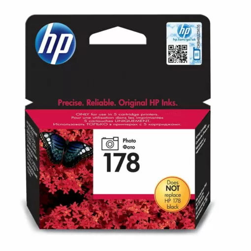 حبر HP الأصلي للصور باللون الأسود 178/CB317HE
