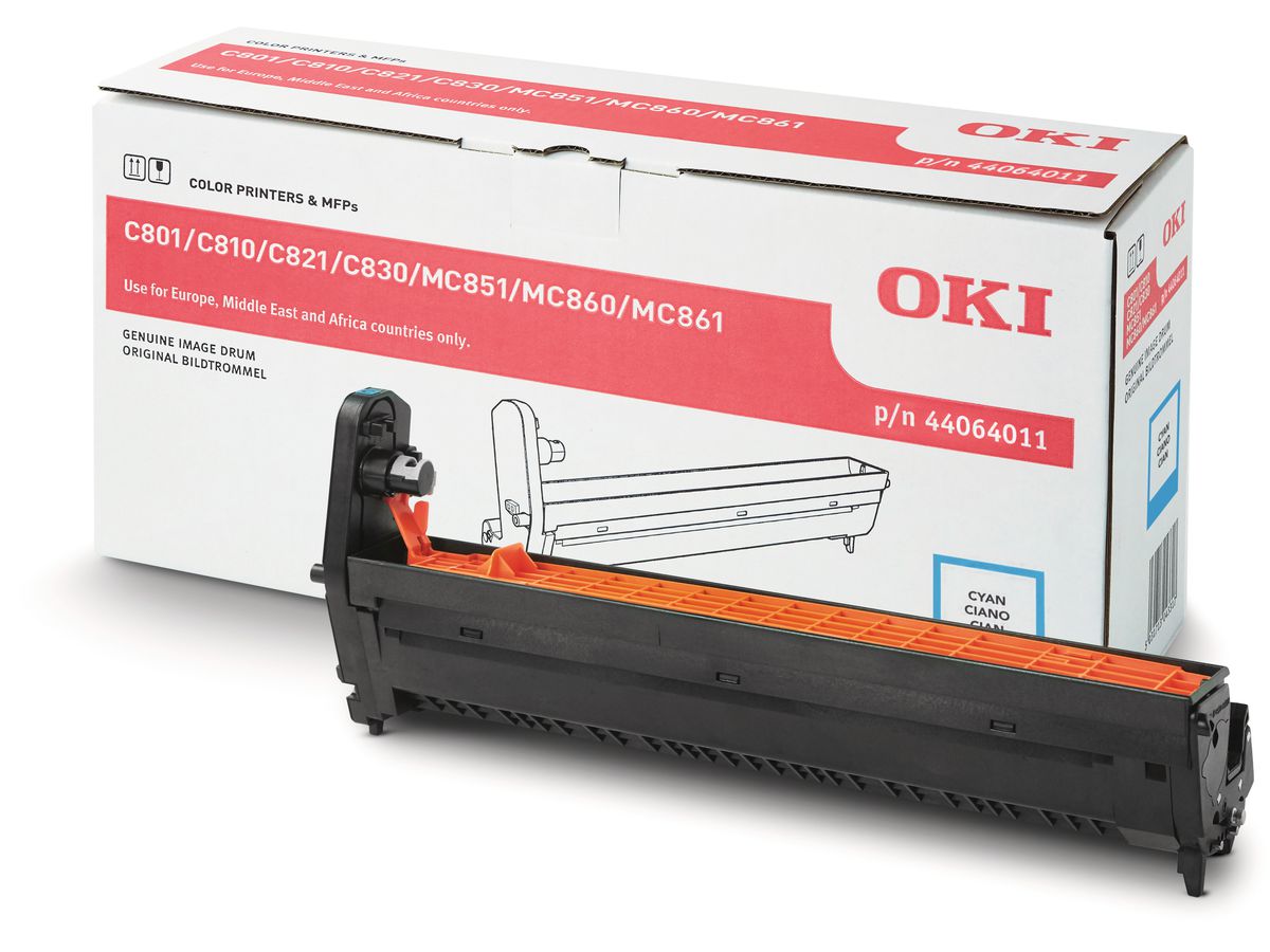 Oki Drum Unit Original Cyan 44064011 C861/810/830/860/821