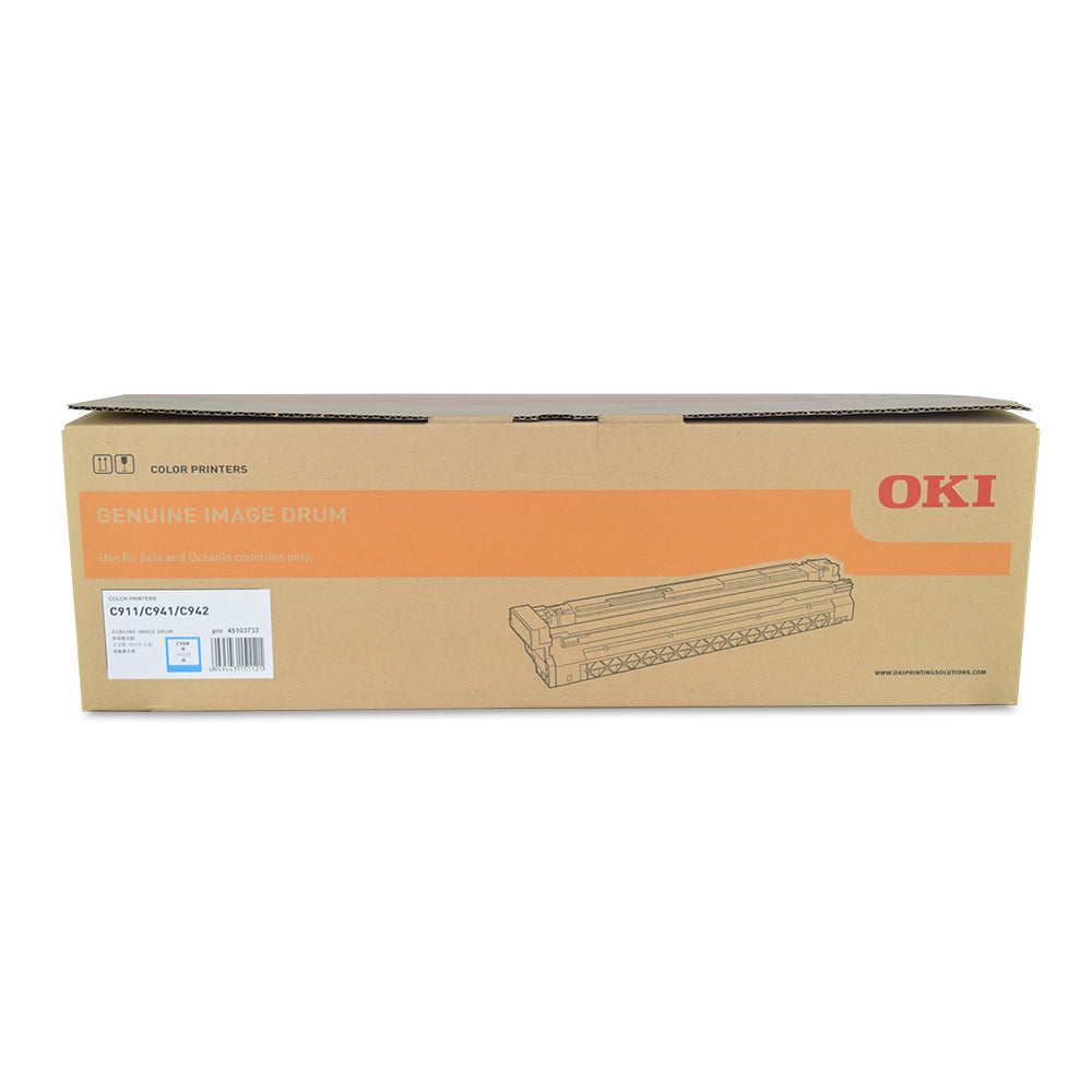 OKI DRUM CART-CYAN-C911/931 45103715