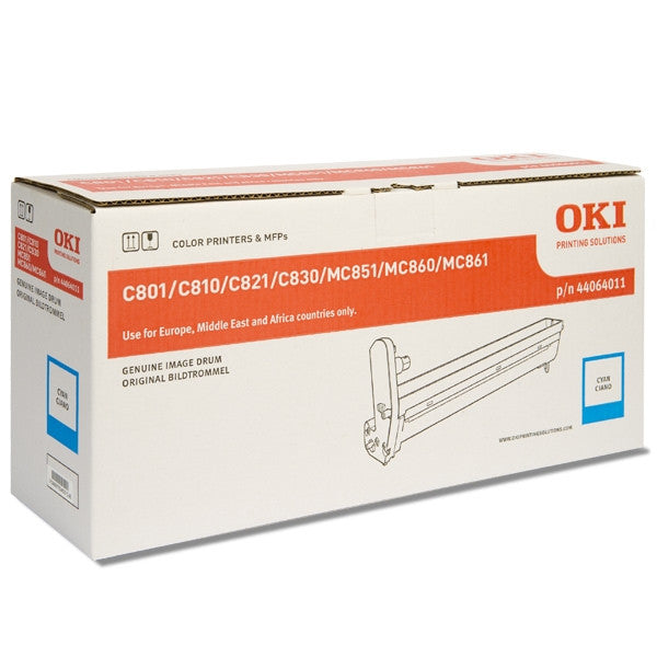 Oki Drum Unit Original Cyan 44064011 C861/810/830/860/821