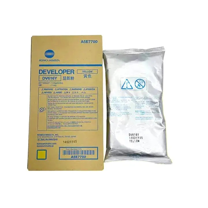 مطور Konica Minolta الأصلي باللون الأصفر DV-616 C1085/C1100