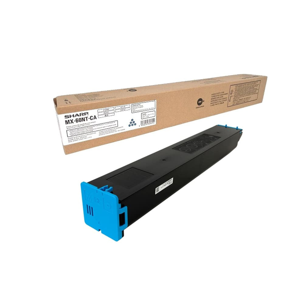 حبر Sharp الأصلي باللون السماوي عالي الجودة 60FT-CA/61FT-CA MX-3550N/MX-2630N