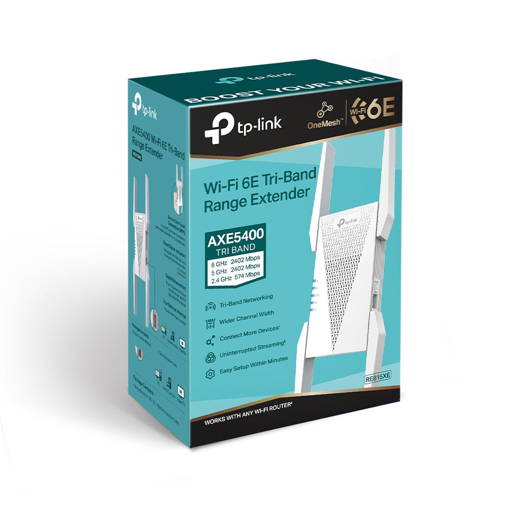 موسع نطاق Wi-Fi 6E من TP-Link RE815XE AXE5400
