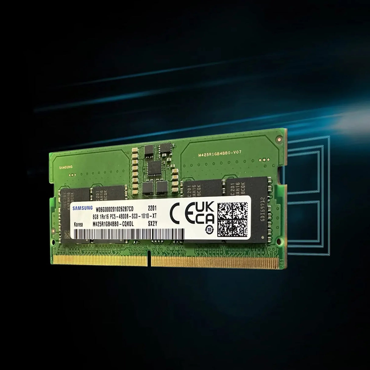 Samsung 16GB DDR5 4800MHz Desktop RAM – High-Speed Memory Module