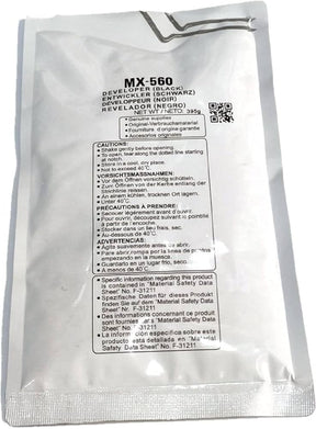 Sharp DEVELOPER Original Black MX-560/561NV MX-M464/364 - S-Tech