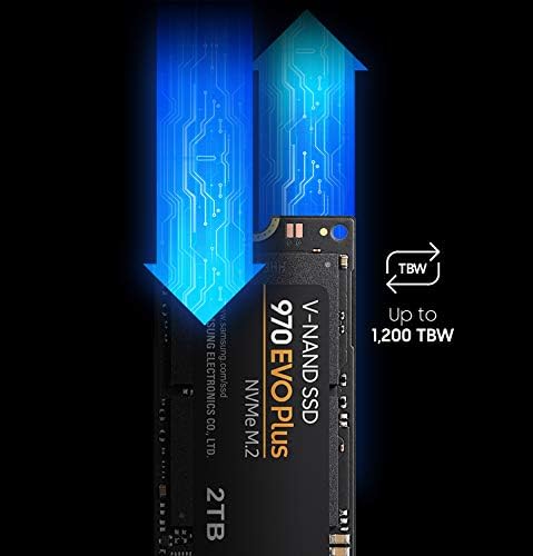 سامسونج SSD M2 NVMe 970 EVO PLUS سعة 1 تيرابايت