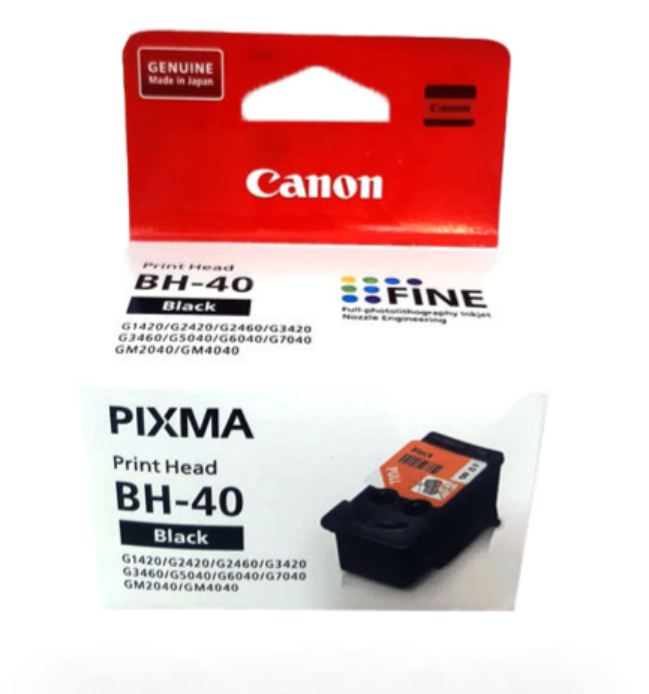 رأس الطباعة كانون BH-40 أسود (3421C001AA) كانون بيكسما G1420 /G2420/G3410/G3416/G3420/G3430
