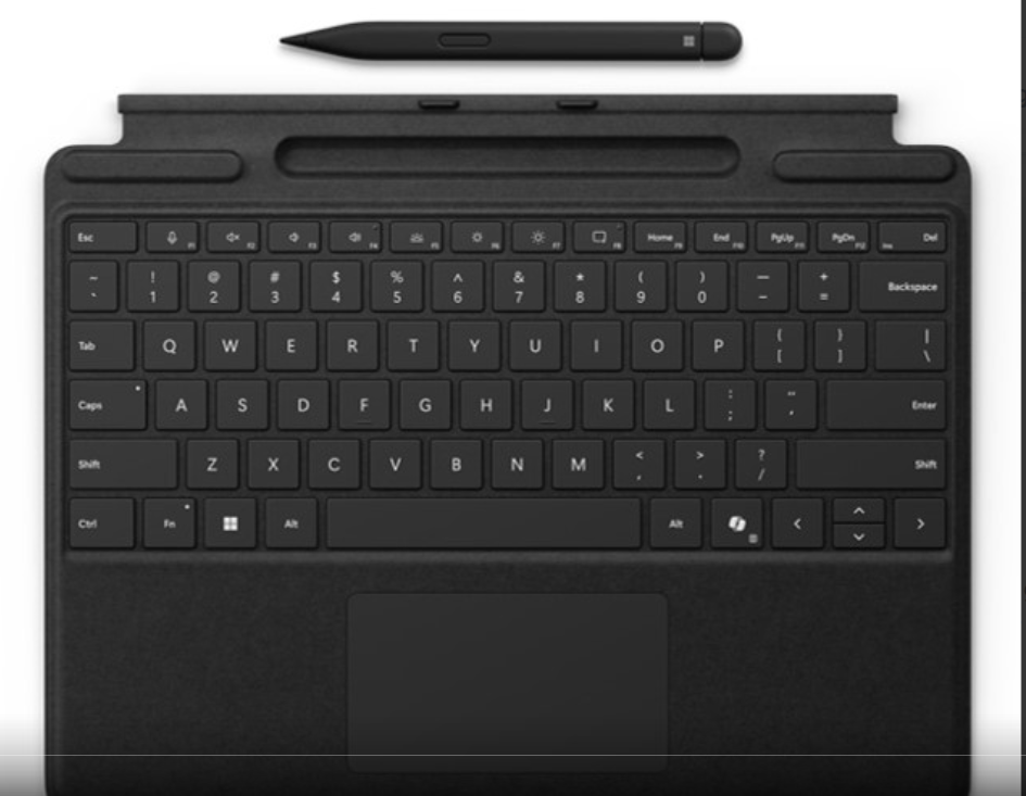 Microsoft Surface Pro Signature Keyboard + Slim Pen, Black (Manufacturer No 8X600181 )