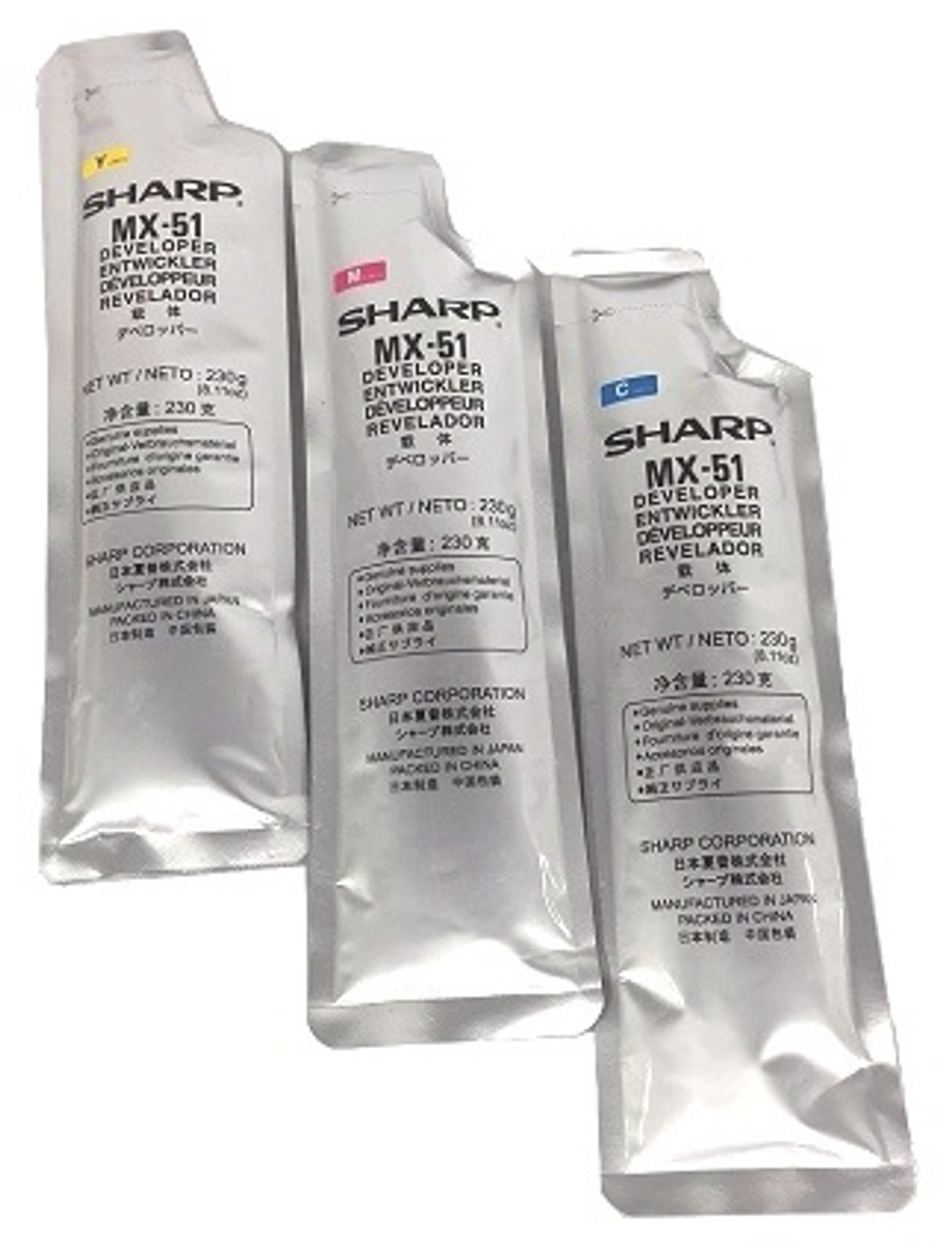 Sharp DEVELOPER Original MAGENTA MX-51FV MX-M4112/5112