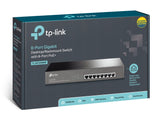 TP-Link TL-SG1008P محول جيجابت لسطح المكتب مزود بـ 8 منافذ مع 4 منافذ PoE+