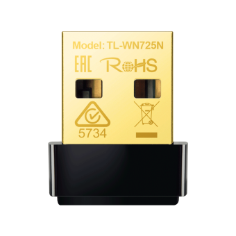 محول واي فاي USB عالي الكسب TL-WN722N من TP-Link بسرعة 150 ميجابت في الثانية