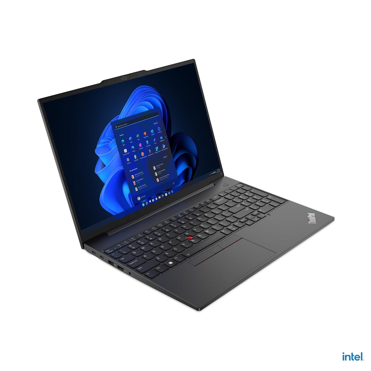 LENOVO ThinkPad E16 Gen1 | 21JN001NAD | Core i7 - 1355U - 16GB DDR4 - 512GB SSD - 16" WUXGA IPS - Intel lris Xe Graphics - Finger - No DVD+BAG - Dos - Black