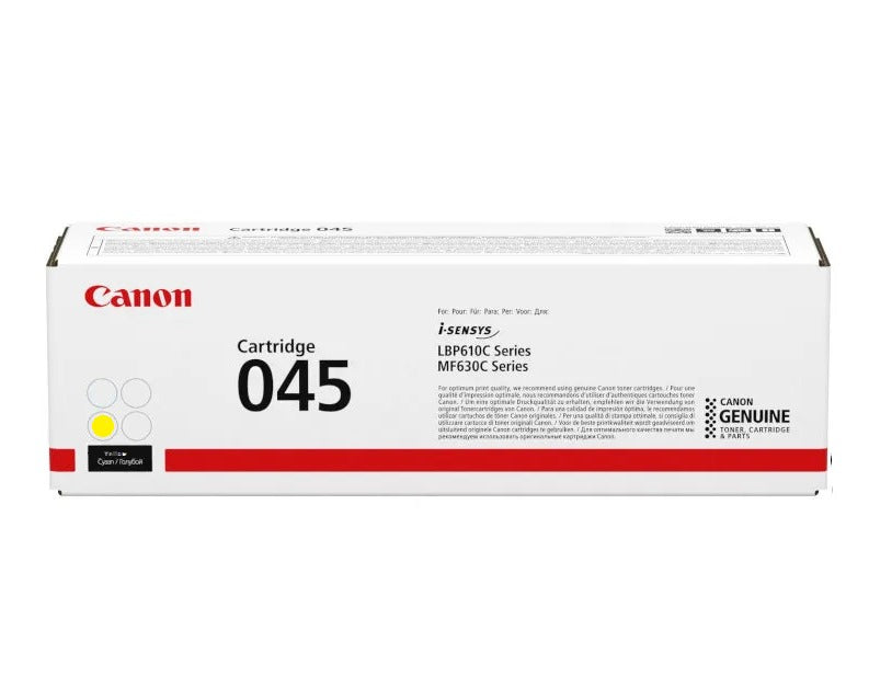 Canon Toner Original Yellow TYPE-045 MF635CX/634/MF632/LBP612 - S-Tech