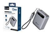 UBlue Mini Power Bank 10000mAh with BuiltIn USB-C Cable(PB003)