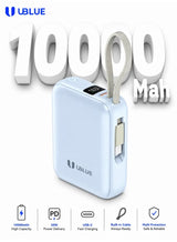 UBlue 35W Power Bank 10000mAh,Fast Charging(PB006-BLU)