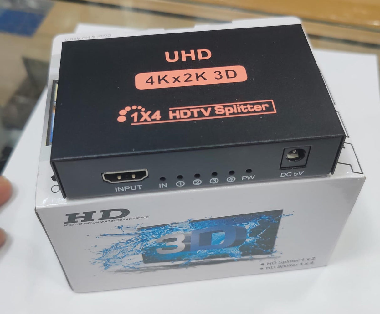 Non-Brand 1×4 HDMI Splitter.