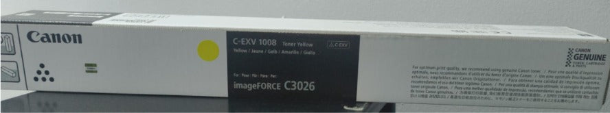 Canon Toner Original | 6740C001AA | C-EXV-1008TN Yellow, Image Force C3026 Yield 8500